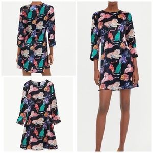 ZARA colorful tiger dress